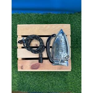 Vintage Durabilt Folding Travel Iron - USA - Model #401